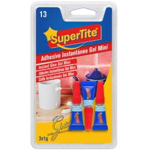 Adhesivo instantánio gel mini supertite 3x1g