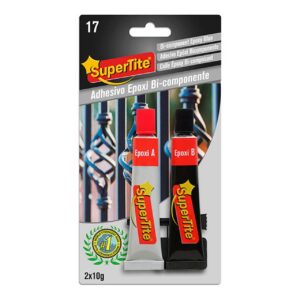 Adhesivo epoxi bi-componente Supertite 2x10g