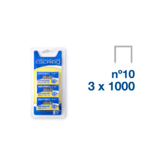 Recambios grapas Nº 10 Escribo pack 3