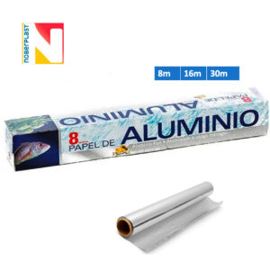 Rollo papel de Aluminio Noberplast distintos tamaños