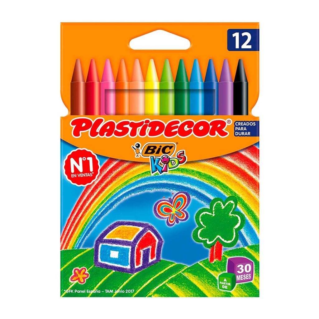 12 colores plastidecor