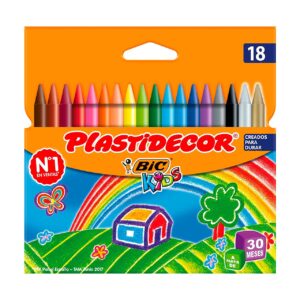 Ceras plastidecor 18 colores Bic Kids