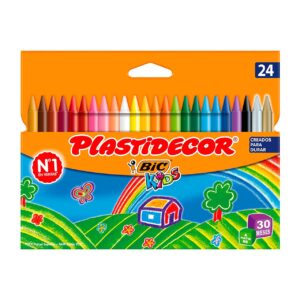 Ceras plastidecor 24 colores Bic Kids