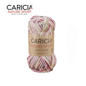 Lana Ovillo Caricia Nature Multicolor Sport 75gr variedad de colores tendencia