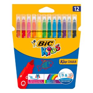 Rotuladores couleur 10+2 ultra lavables Kids Bic