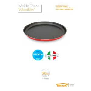 Molde pizza maxiflon Menax