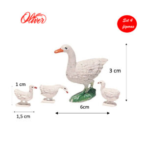 Figuras de Belén Crias de ocas Oliver set 4uds