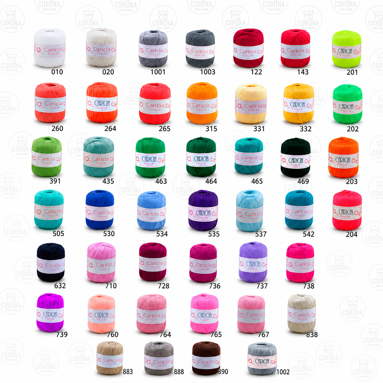 Lana Ovillo Caricia Frescor variedad de colores tendencia