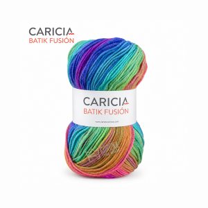 Lana Ovillo Caricia New Batik Fusion 75 g – Multicolor, 270 m y variedad de colores