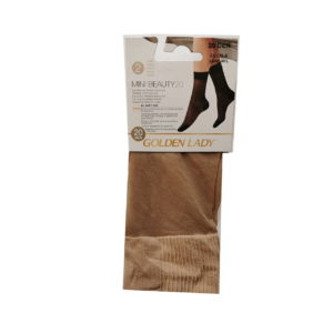 Tobillero calzino mini beauty 20 Den Golden Lady