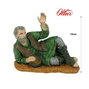 Figura de Pastor tendido 15cm Eco Card Oliver