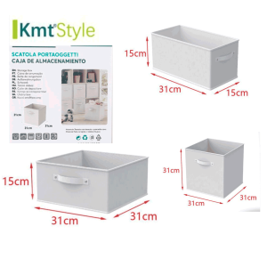 Caja almacenamiento tela variedad tamaño KmtStyle