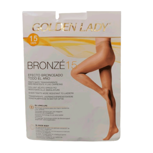 Panty Bronze 15 den Golden Lady