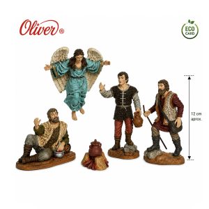 Anunciata Oliver 12 cm – Figuras de Durexina para Belén y Nacimiento
