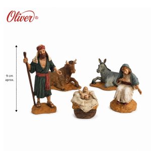 Set de 3 Figuras de Pajes Oliver 8 cm – Durexina (copia)