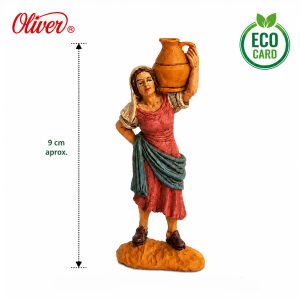 Figura Samaritana Oliver 9 cm – Durexina Hebrea Eco Card